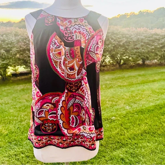 ECI Abstract print tank top - Picture 3 of 15